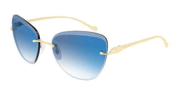 Cartier カルティエ サングラス Cartier - CT0032RS-002 in Gold – Morgenthal Frederics