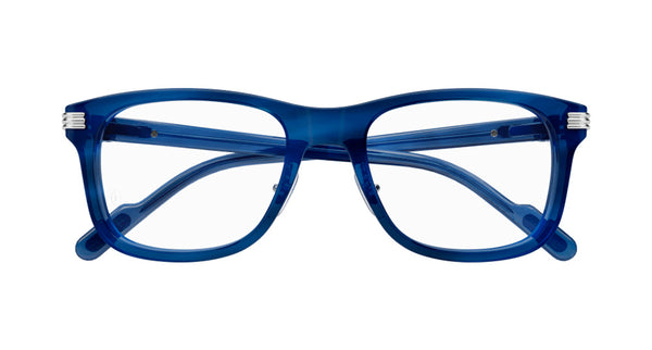 Cartier - CT0313O-007 in Blue Havana / Silver – Morgenthal Cartier - CT0313O-007 in Blue Havana / Silver – Morgenthal