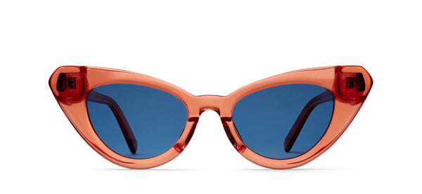Morgenthal Frederics Sunglasses BRIGITTE COL 202 Tortoise Cat Eye w Green Lenses Morgenthal Frederics | Accessories | Morgenthal Frederics  main image 3