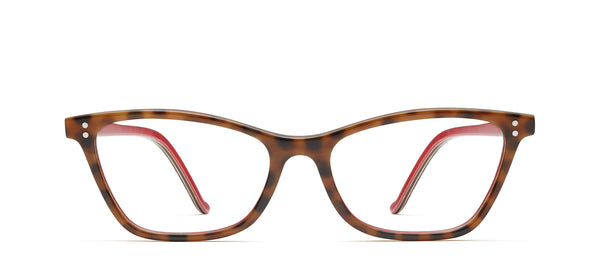 ⛰GlasFliesenmalerei 【Novembertag】 M.Horn New Hollywoods - Mila Horn in Tortoise / Red – Morgenthal