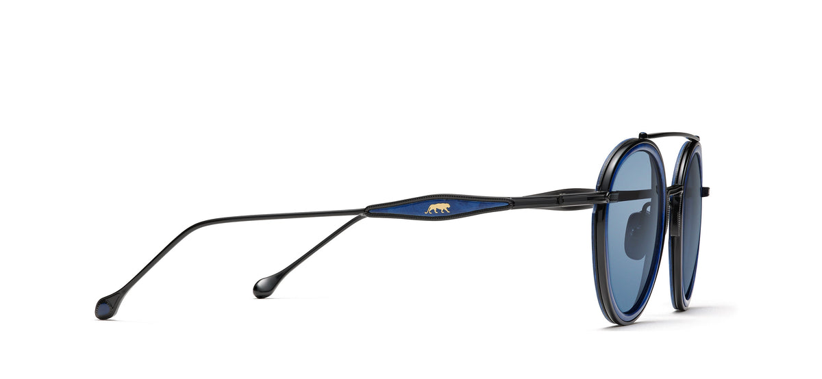 Cartier - CT0286O-001 in Gold / Black Horn – Morgenthal Frederics