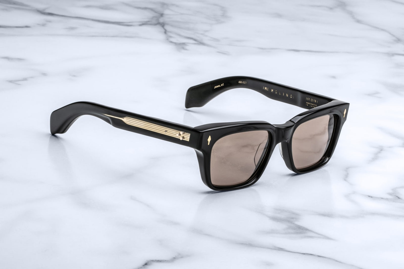 ZERO-G 703 HALF MOON MX BORON （MMH) Jacques Marie Mage Molino - Breathe | Sunglasses | Black Optical