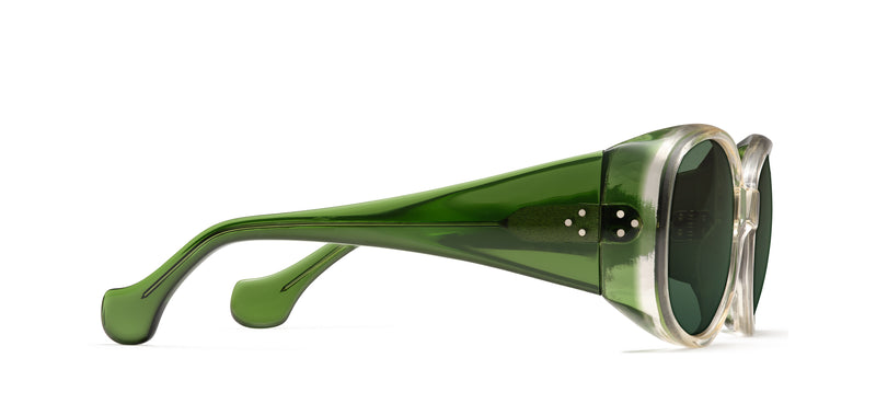 Arista XL in champagne / emerald