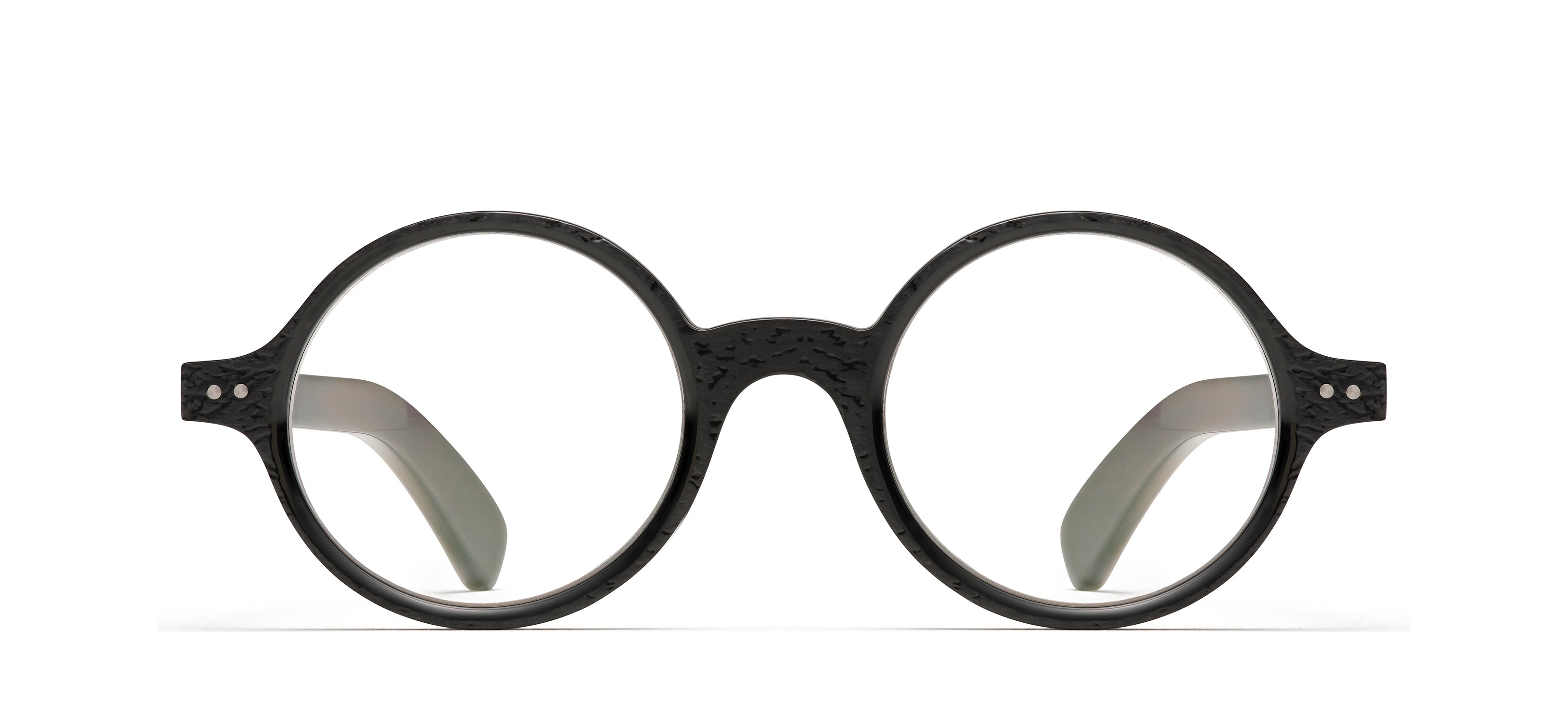 Neo Nerds - Dom Horn in Black Textured – Morgenthal Frederics