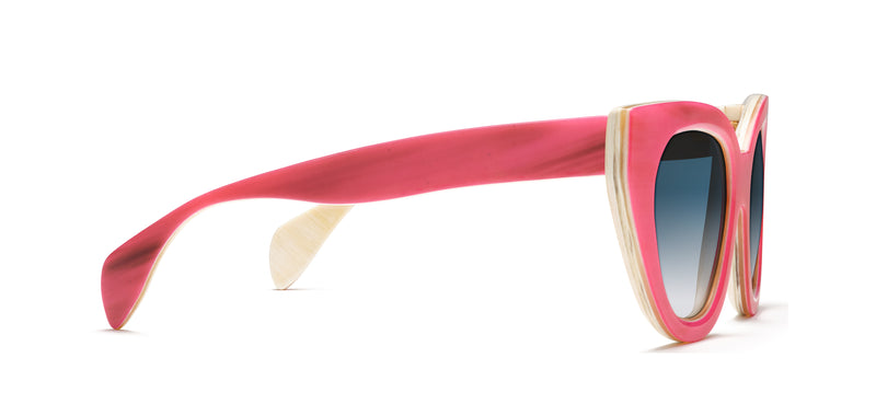 Holly Horn in pink / creme 